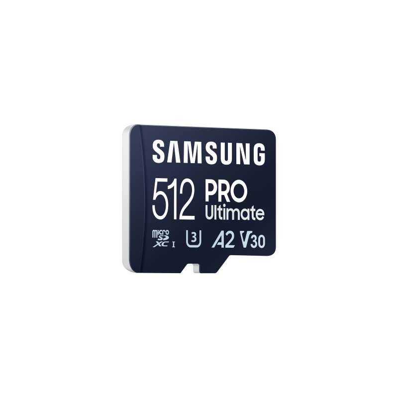 Tarjeta memoria micro sd samsung 512gb sdxc pro ultimate u3 v30 a2 + adaptador sd