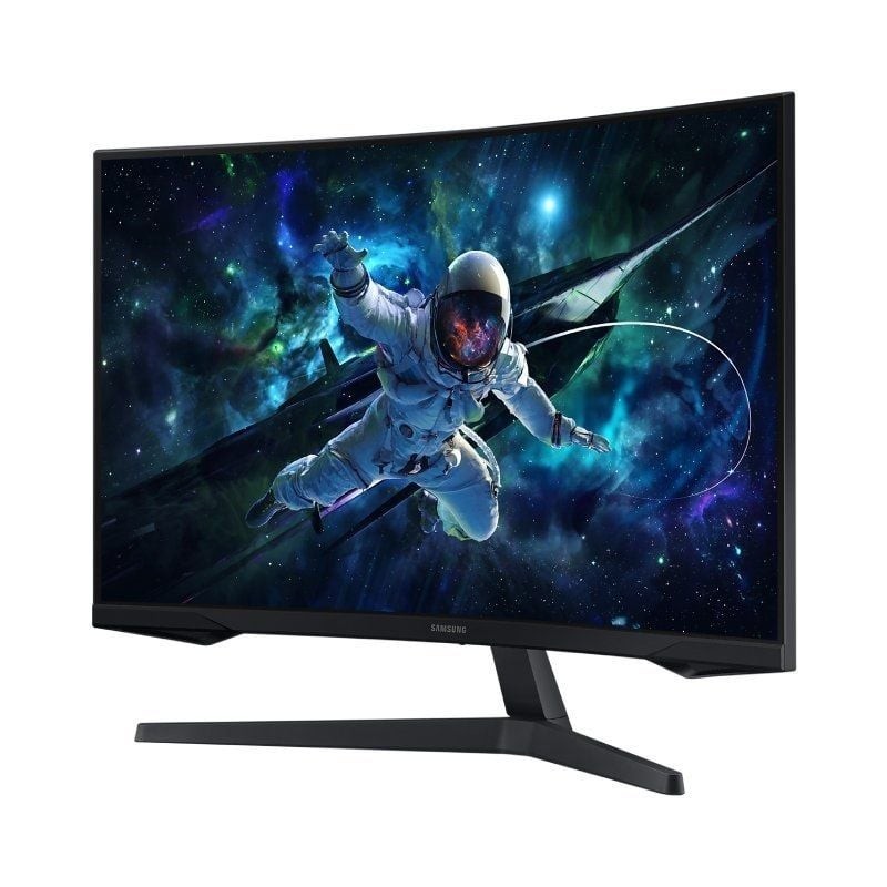 Monitor Gaming Curvo Samsung Odyssey G5 S27CG554EU 27″/ QHD/ 1ms/ 165Hz/ VA/ Negro