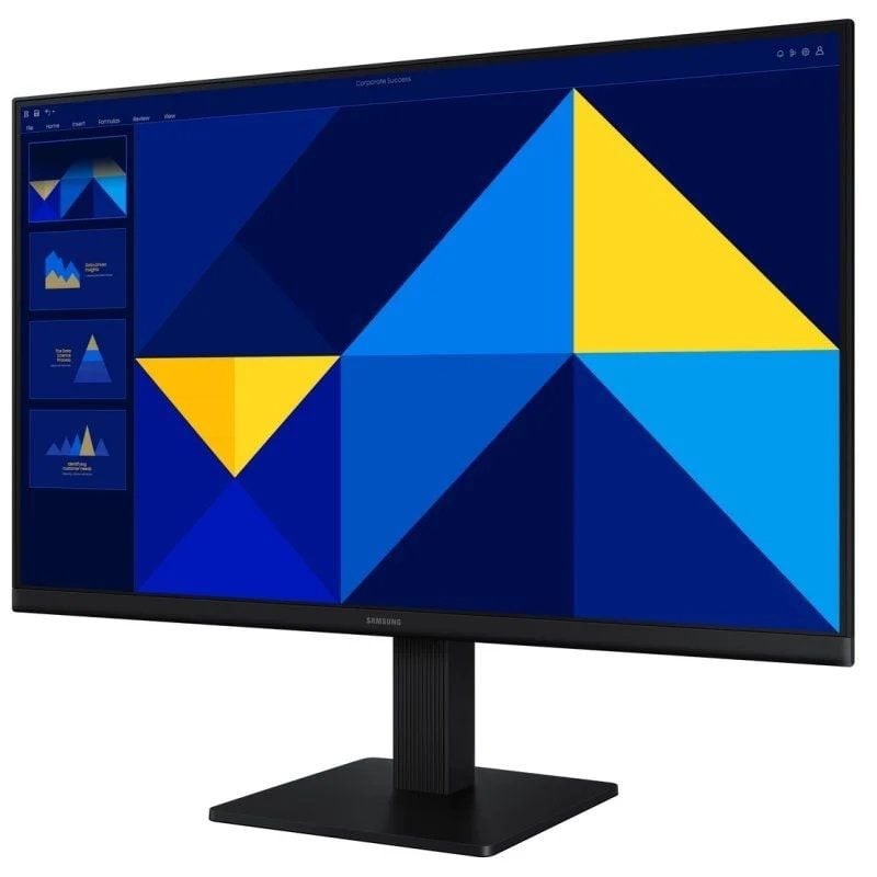 Monitor Profesional Samsung Essential Monitor S3 S24D304GAU/ 24″/ Full HD/ Negro