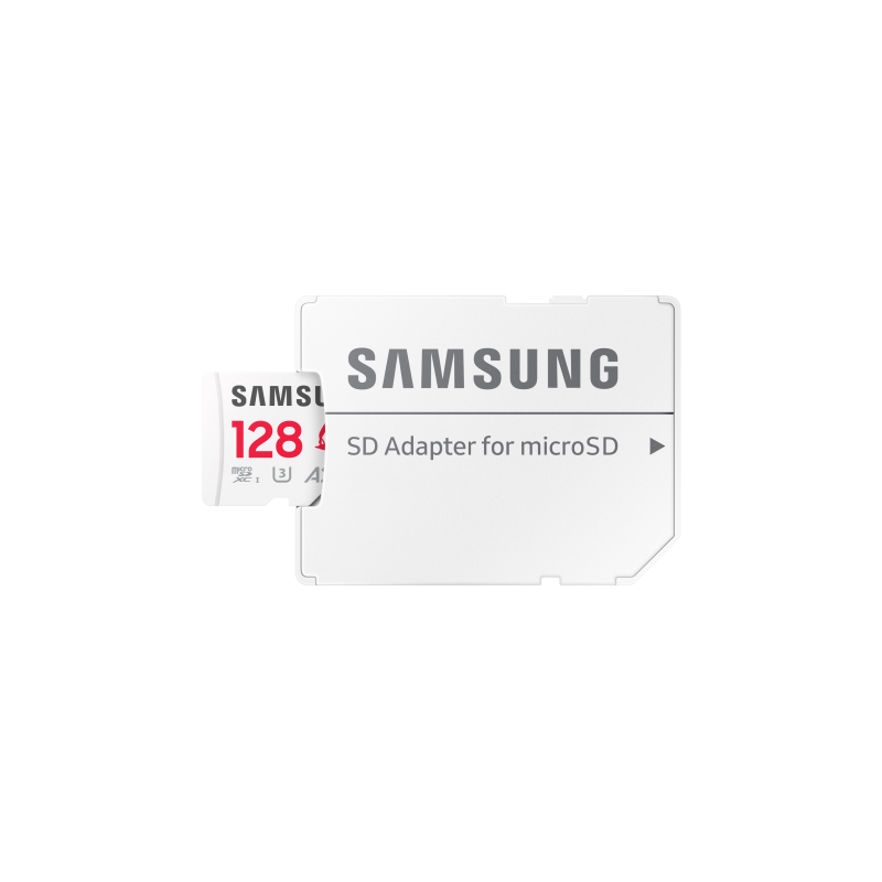 Tarjeta memoria micro sd samsung 128gb sonic pro plus clase 10 u3 v30 a2 + adaptador sd
