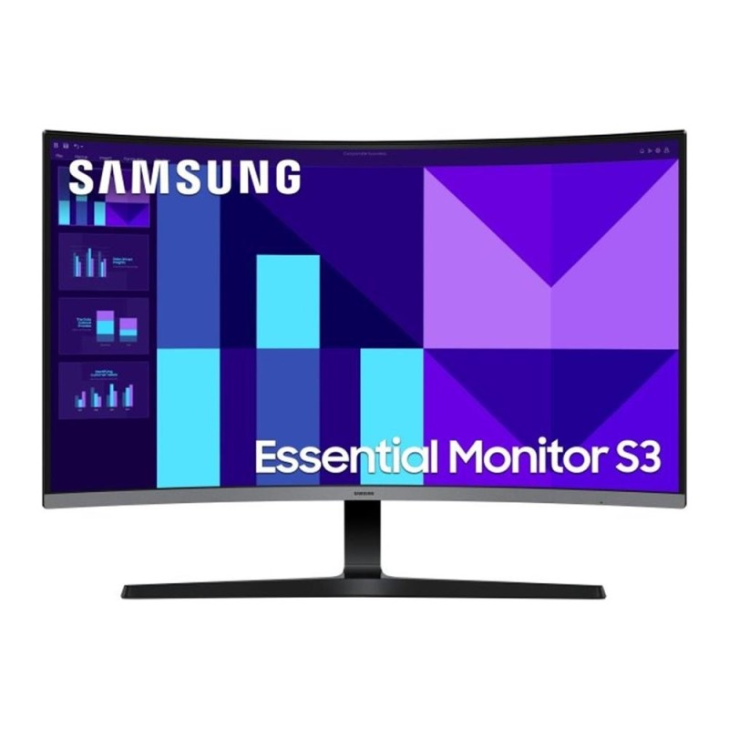 Monitor Profesional Curvo Samsung Essential S39GD S32D390GAU 32″/ Full HD/ Negro