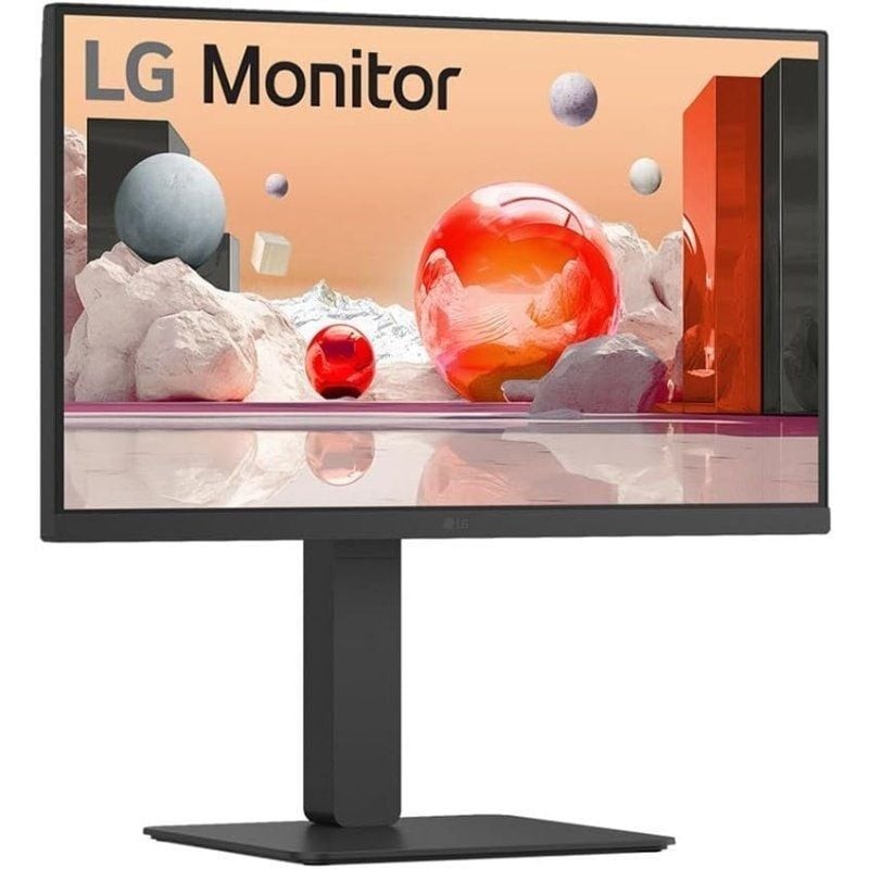 Monitor Profesional LG 24BA850-B 23.8″/ Full HD/ Webcam/ Multimedia/ Negro