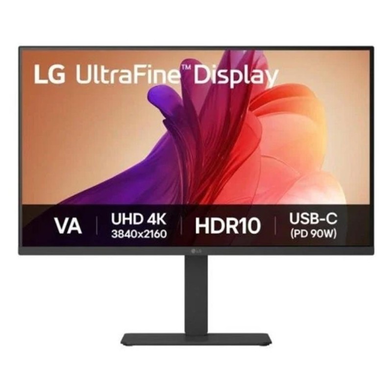 Monitor Profesional LG UltraFine 32U720A-B 31.5″/ 4K/ Multimedia/ Regulable en altura/ Negro