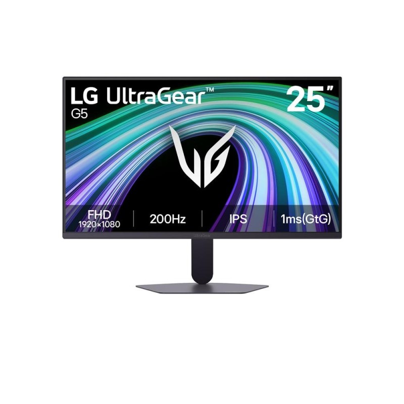 Monitor Gaming LG UltraGear G5 25G523B-B 25″/ Full HD/ 1ms/ 200Hz/ IPS/ Negro