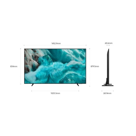 Televisor Samsung QLED Q7F TQ65Q7FAAU 65″/ Ultra HD 4K/ Smart TV/ WiFi