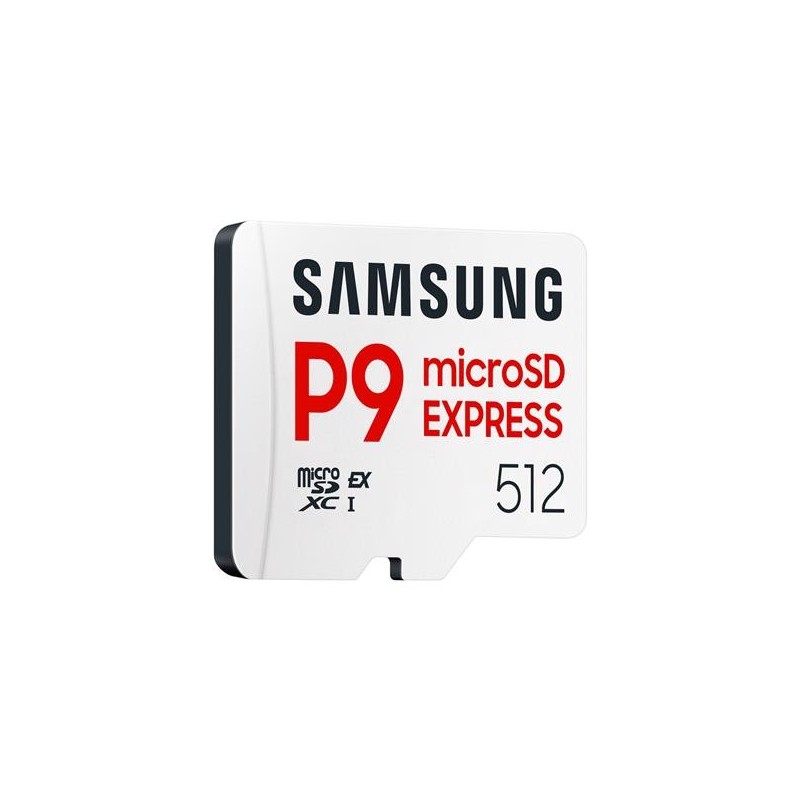 Tarjeta de Memoria Samsung P9 Express 512GB microSD XC/ Clase 10/ 800MBs