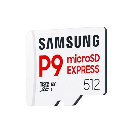 Tarjeta de Memoria Samsung P9 Express 512GB microSD XC/ Clase 10/ 800MBs