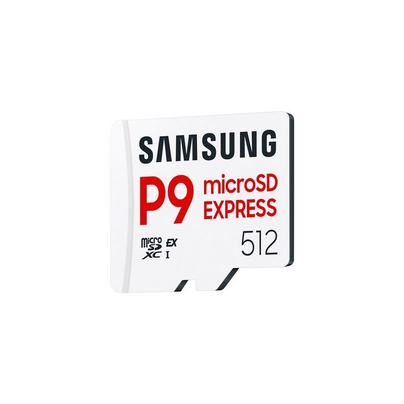 Tarjeta de Memoria Samsung P9 Express 512GB microSD XC/ Clase 10/ 800MBs