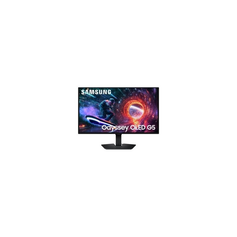 Monitor Gaming Samsung Odyssey G5 G50SF S27FG502SU 27″/ QHD/ 0.03ms/ 180Hz/ QD-OLED/ Negro