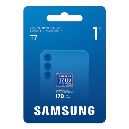 Samsung Micro SDXC T7 1TB clase10 U3 V30 A2