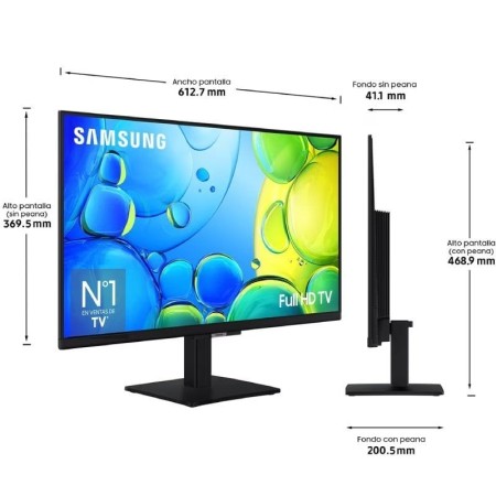 Televisor Samsung F6005 TU27F6005FK 27″/ Full HD/ Smart TV/ WiFi