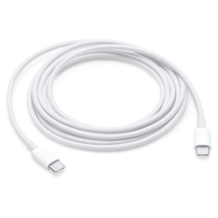 Cable original apple iphone usb tipo c a usb tipo c - 2 m - blanco