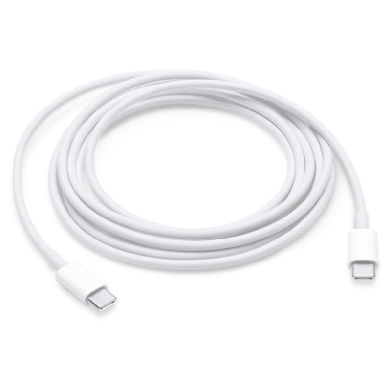 Cable original apple iphone usb tipo c a usb tipo c - 2 m - blanco