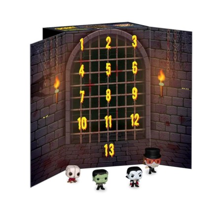 Funko calendar spooky universal studios 13 - day countdown