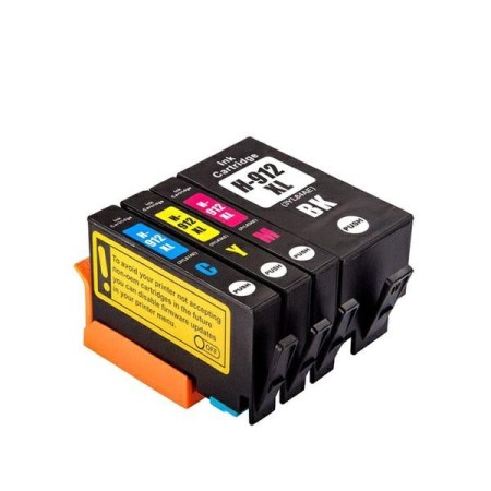 Cartucho de tinta compatible dayma hp n912 xl amarillo - 825 pag. - calidad premium