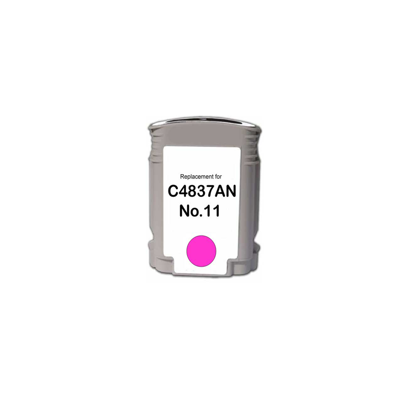 Cartucho de tinta compatible dayma hp n11 magenta c4837ae