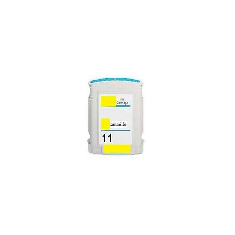 Cartucho de tinta compatible dayma hp n11 amarillo c4838ae