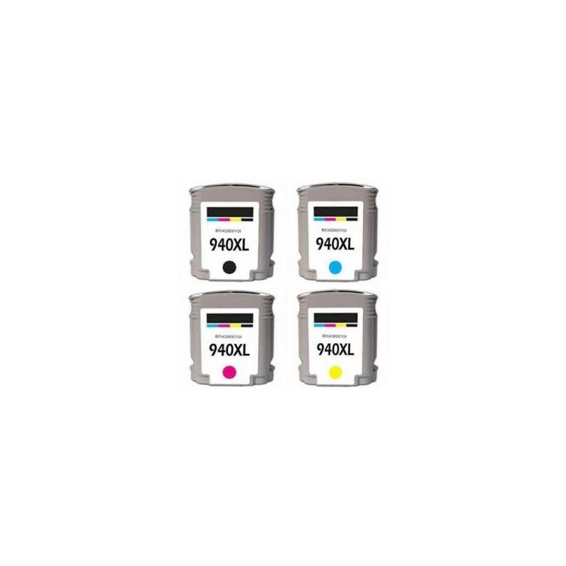 Cartucho de tinta compatible dayma hp n940 xl cian c4907ae