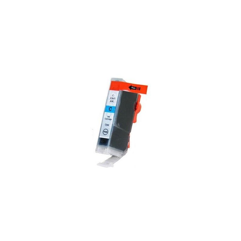 Cartucho de tinta compatible dayma canon bci 3 - 5 - 6 - 8 cian 13ml