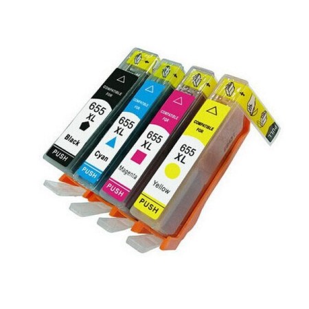 Cartucho de tinta compatible dayma hp n655 xl magenta cz111ae
