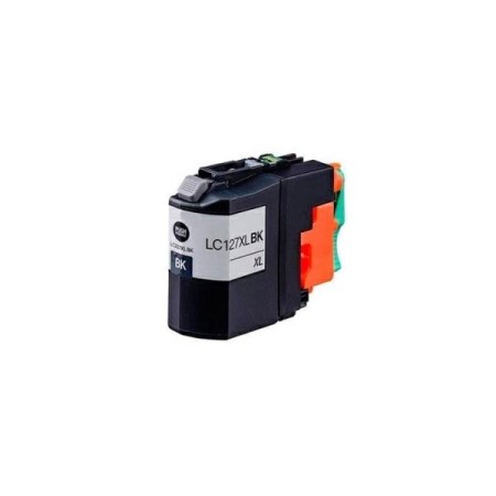 Cartucho de tinta compatible dayma brother lc127 negro