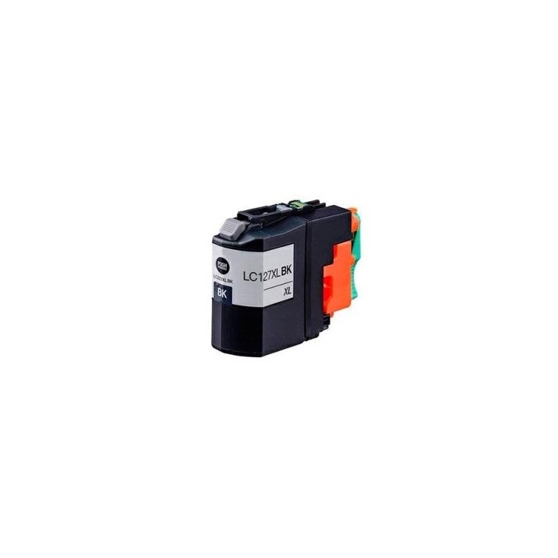 Cartucho de tinta compatible dayma brother lc127 negro