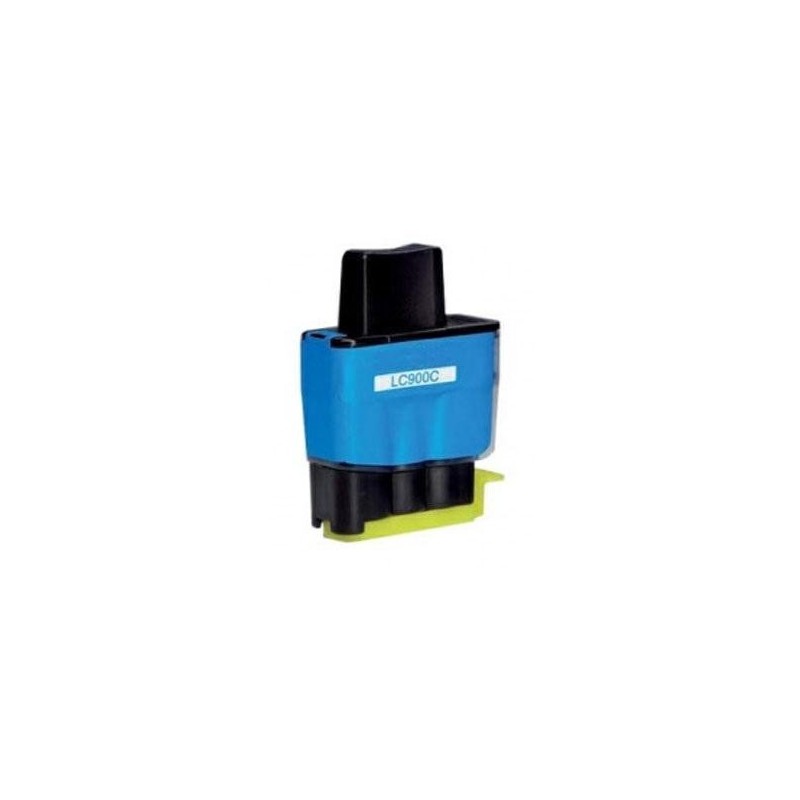 Cartucho de tinta compatible dayma brother lc900 cian