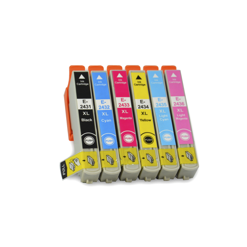 Cartucho de tinta compatible dayma epson t2433 magenta