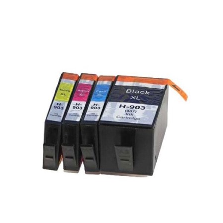 Cartucho de tinta compatible dayma hp n903 xl cian q1.4 calidad premium