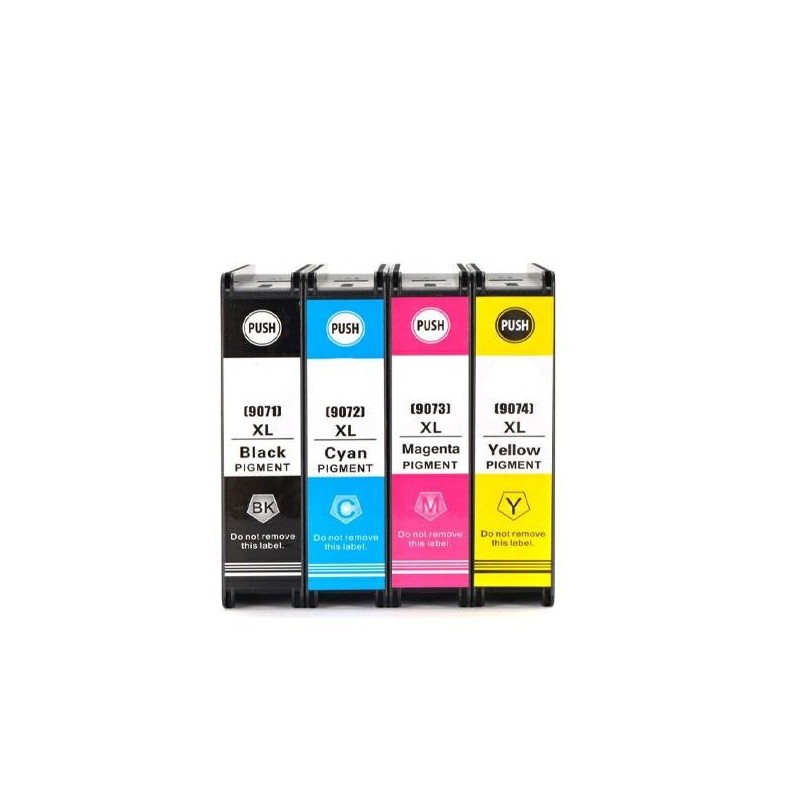 Tinta compatible dayma para epson t9071 - t9081 - negro 10.000 pag.