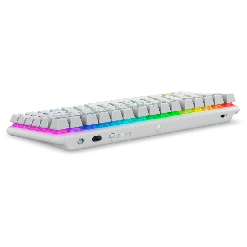 Teclado gaming dell alienware pro inalambrico luz lunar us