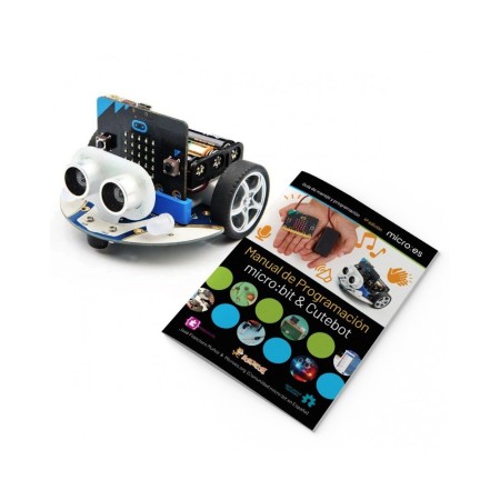 Robot coche micro:bit smart cutebot sin placa