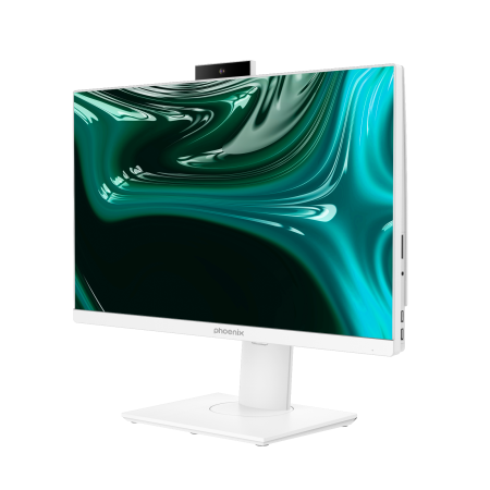 Ordenador pc all in one aio phoenix unity 23.8 pulgadas fhd ajustable altura y rotativo - web cam - intel i5 12400 - 16 gb ddr4 