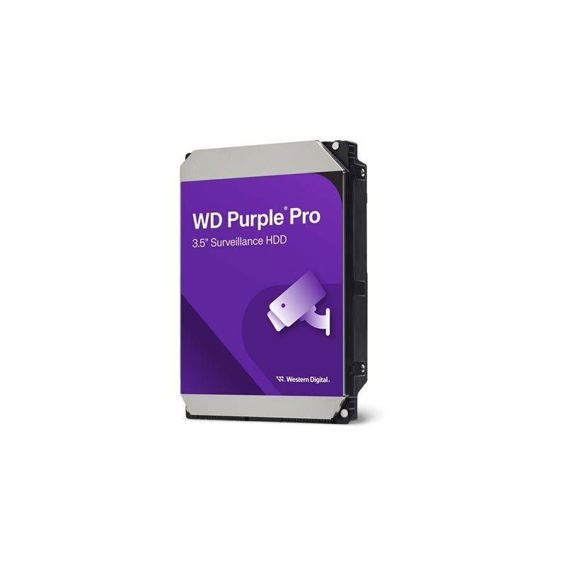 Disco duro interno hdd wd western digital purple pro wd8002purp 8tb 3.5 pulgadas sata 6gb - s 7200rpm 256mb
