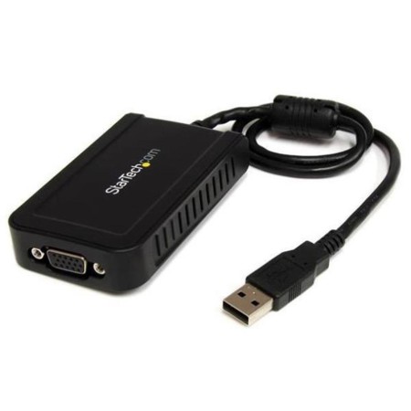 Adaptador usb a vga startech macho - hembra - negro