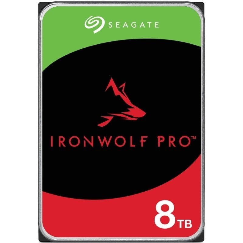 Disco Duro Seagate IronWolf Pro NAS ST8000NT001 8TB/ 3.5″/ SATA III/ 256MB