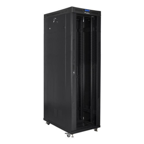 Armario lanberg 19 pulgadas 42u - 600x1200 negro