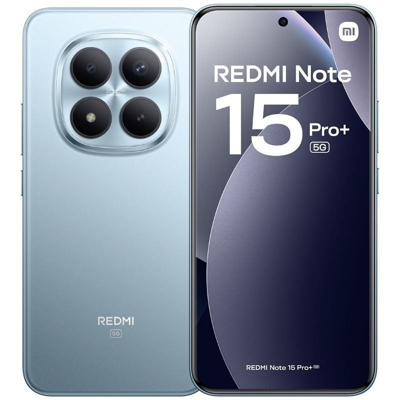 Smartphone Xiaomi Redmi Note 15 Pro Plus 8GB/ 256GB/ 6.83″/ 5G/ Azul Glaciar