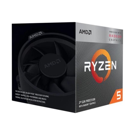 Procesador amd ryzen 5 3400g 4 nucleos 3.7ghz 4mb am4 box