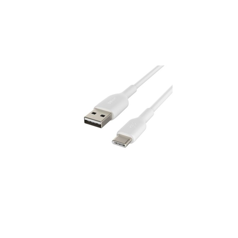 CABLE USB-A A USB-C 2M BELKIN CAB001BT2MWH BOOS CHARGE™ 2m COLOR BLANCO