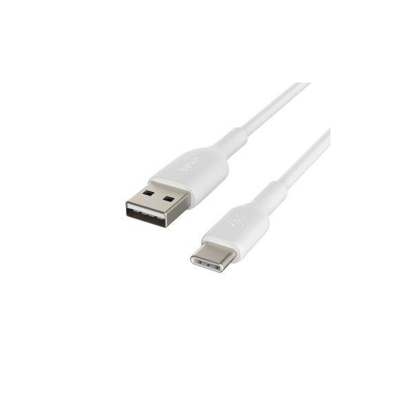 CABLE USB-A A USB-C 2M BELKIN CAB001BT2MWH BOOS CHARGE™ 2m COLOR BLANCO