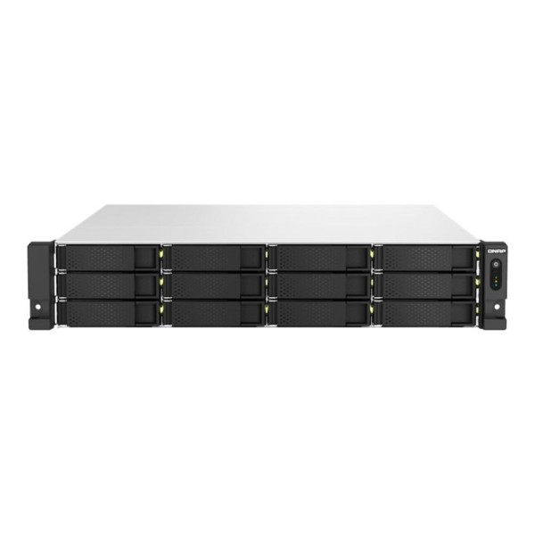 Servidor nas qnap ts - h1887xu - rp - e2336 - 32g 18 bahias 2u rack