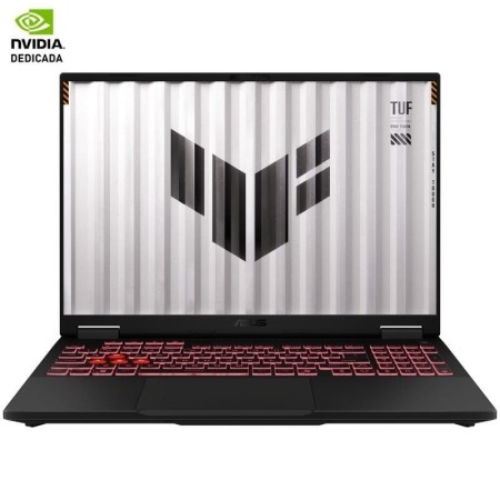 Portátil Gaming Asus TUF Gaming A16 TUF608UMI-TU296 Ryzen 7 260/ 16GB/ 512GB SSD/ GeForce RTX 5060/ 16″/ Sin Sistema Operativo