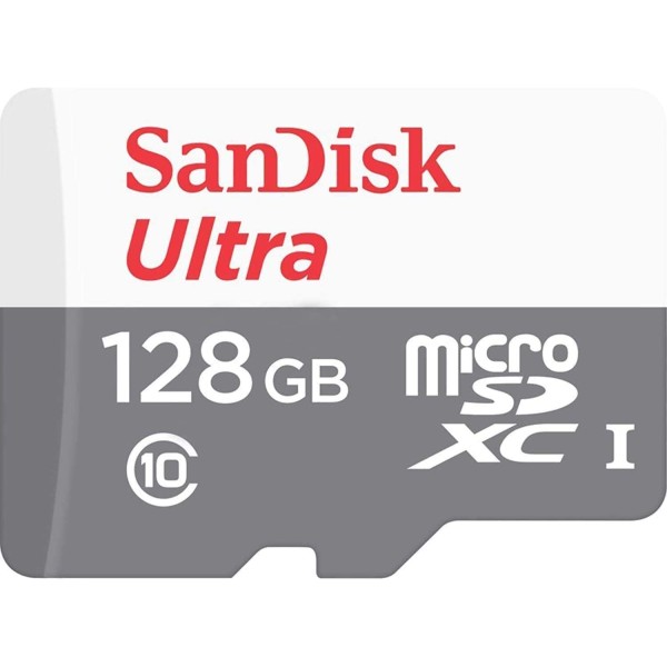 Tarjeta memoria micro secure digital sd xc + adaptador sandisk - 128gb - clase 10 - sdxc - 100mb - s