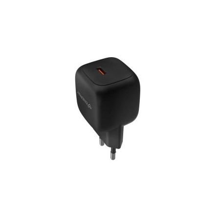 CARGADOR USB GAN ENERGY SISTEM 500918 45W 1xUSB-C PD DISEÑO COMPACTO COLOR NEGRO