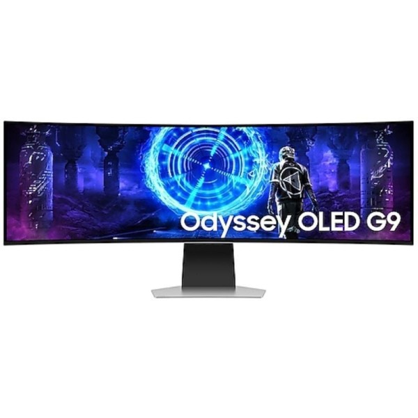 Smart Monitor Gaming Ultrapanorámico Curvo Samsung Odyssey OLED G9 S49DG950SU 49″/ Dual QHD/ 0.03ms/ 240Hz/ OLED/ Multimedia/Reg