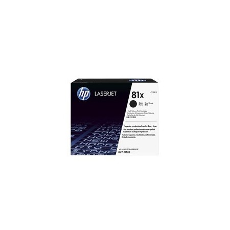 Toner hp cf281x negro nº 81x 25000pag