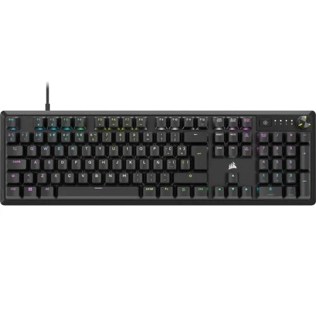 Teclado gaming corsair k70 core rgb negro portugues