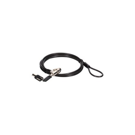 CABLE DE SEGURIDAD CONCEPTRONIC NANO CUSTODIO02BNM CON LLAVE COMPATIBLE CON LLAVE MAESTRA
