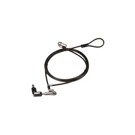 Cable de seguridad conceptronic custodio02bnmt doble cabezal con llave compatible con llave maestra